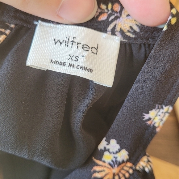 Wilfred Effet Mini Dress xs halter black - Picture 14 of 17